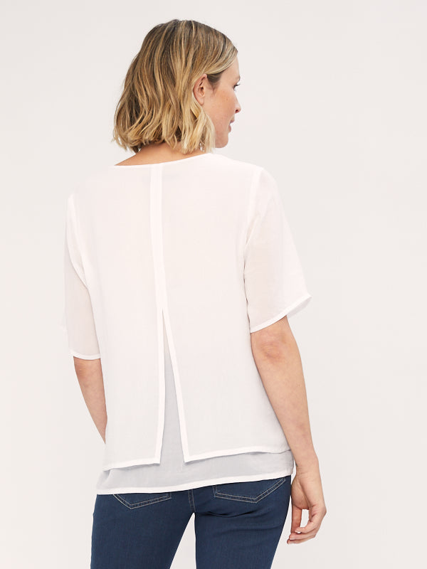 2 Layer Short Sleeve Top