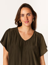 LOTTIE V-NECK TOP