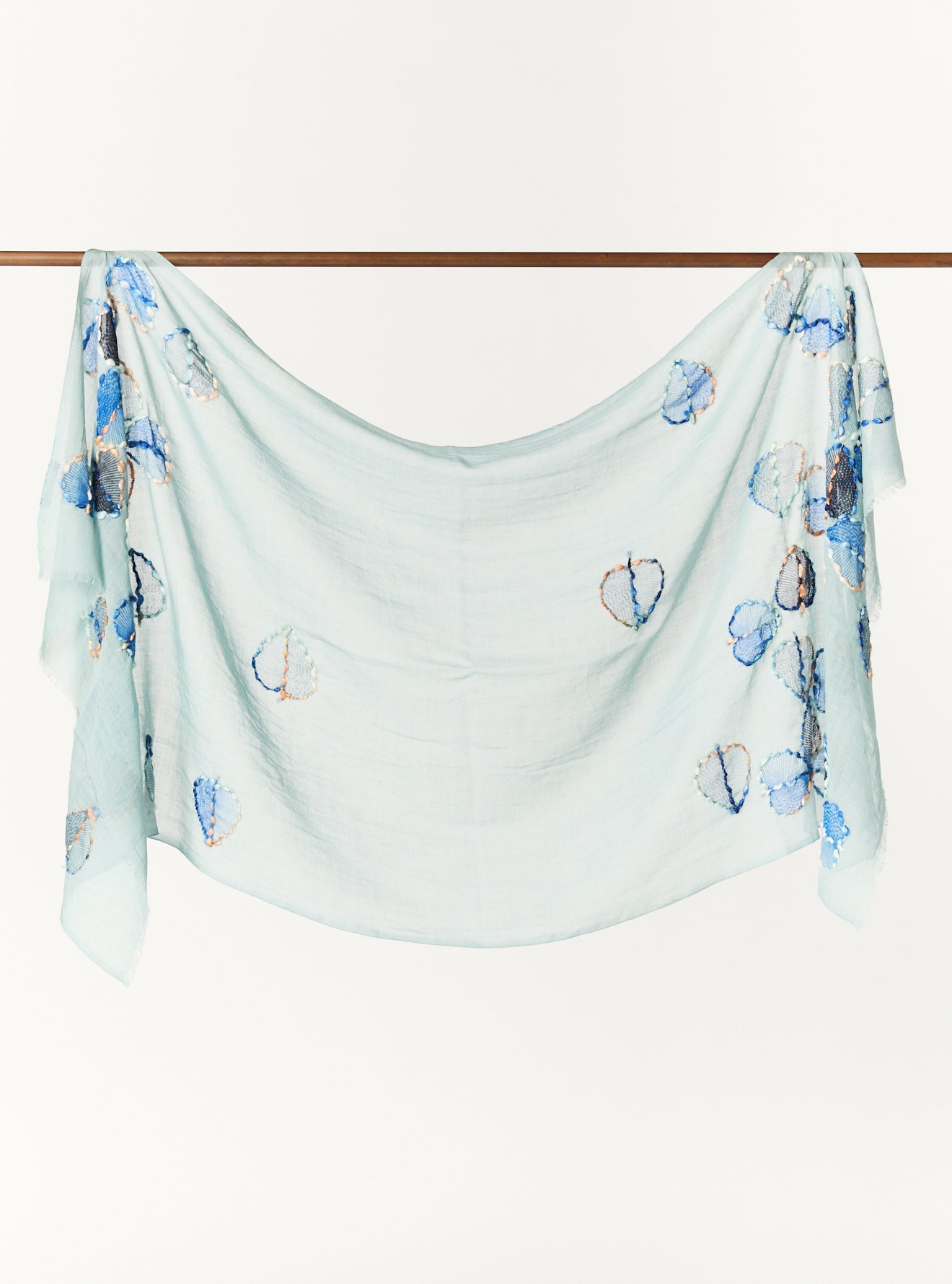 MISTY BLUE SCARF
