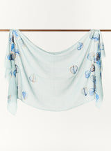 MISTY BLUE SCARF