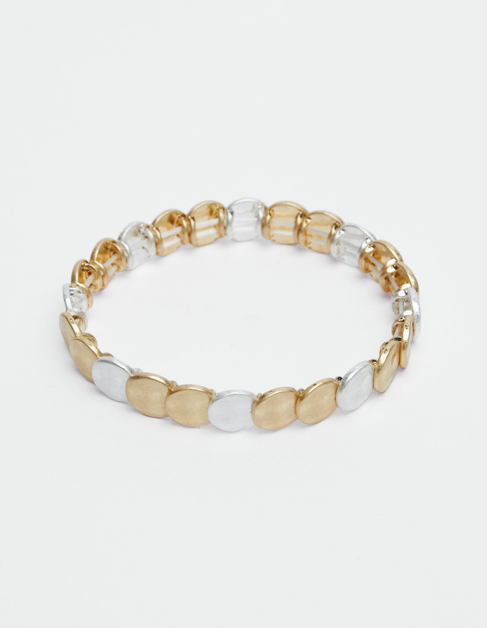 TWO TONE HAMMER BRACELET