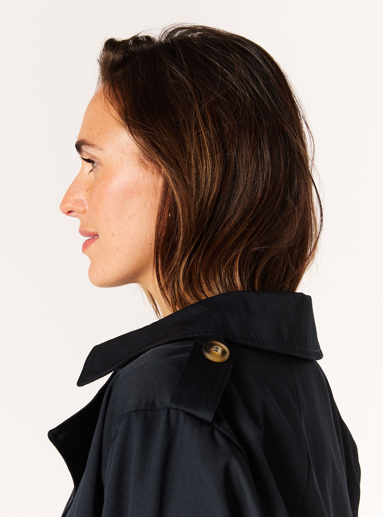 KAROLINA CROPPED TRENCH COAT