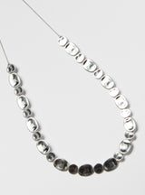IRREGULAR DISC NECKLACE