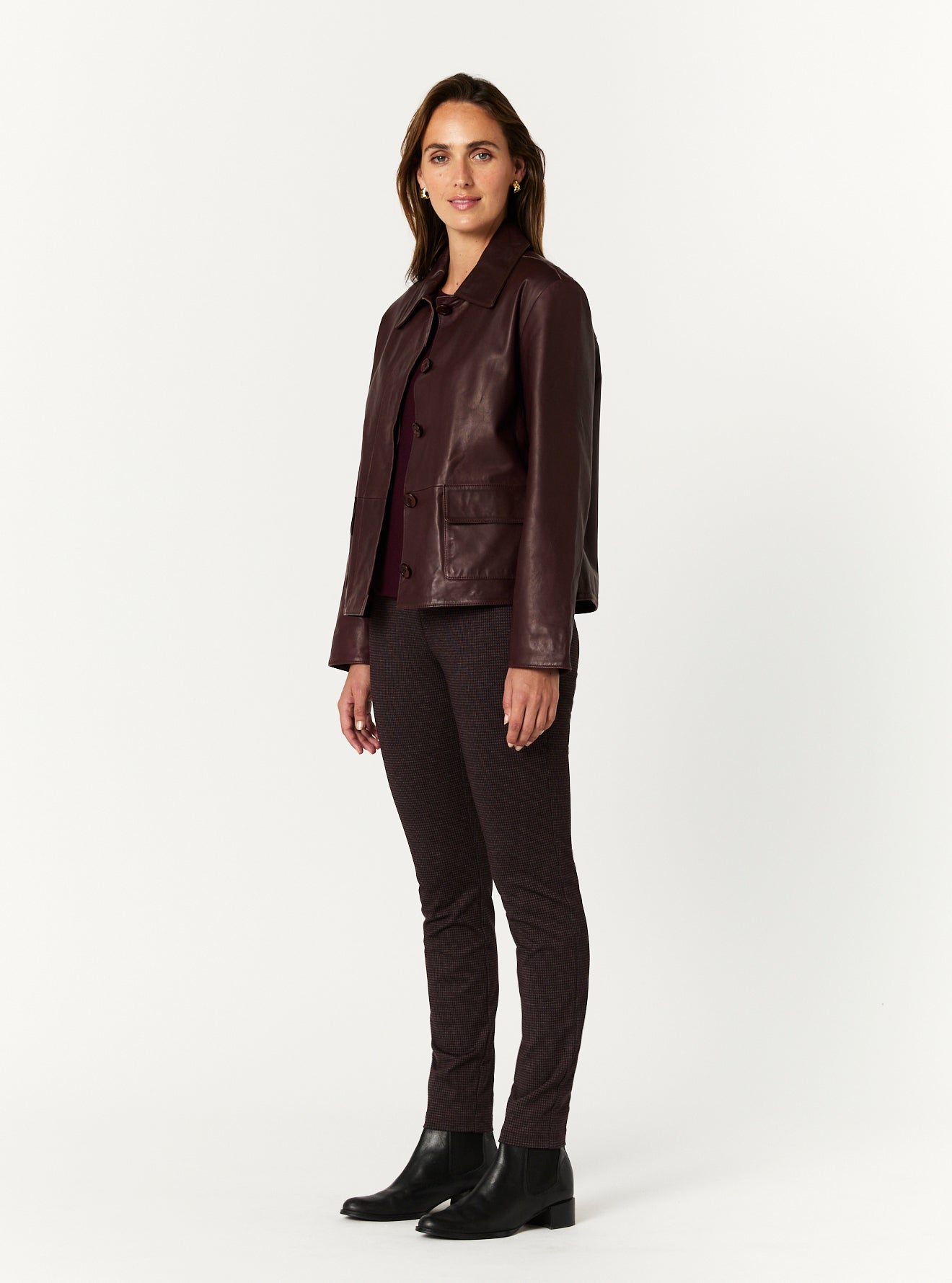 MADELINE LEATHER JACKET