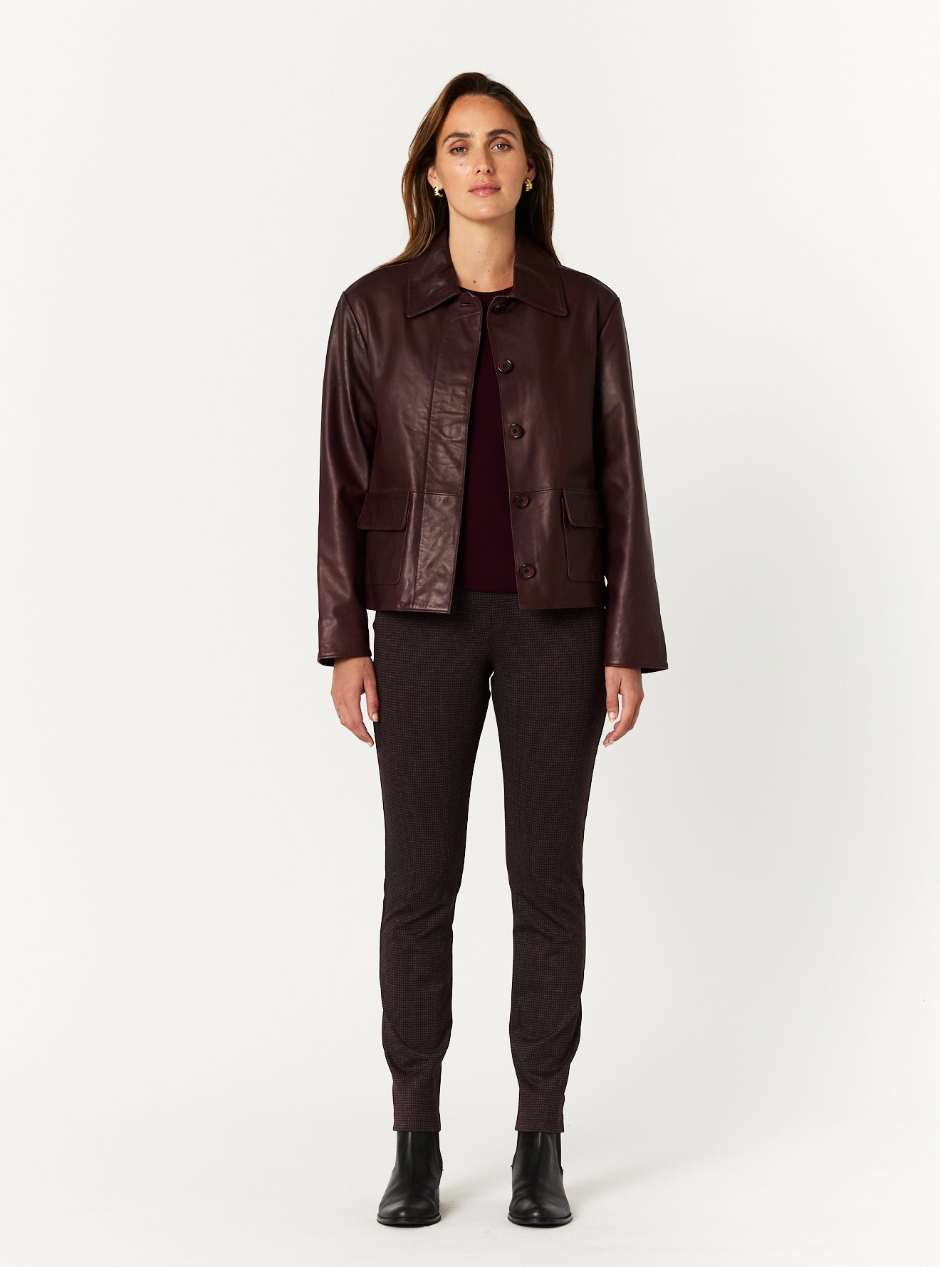 MADELINE LEATHER JACKET