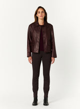 MADELINE LEATHER JACKET