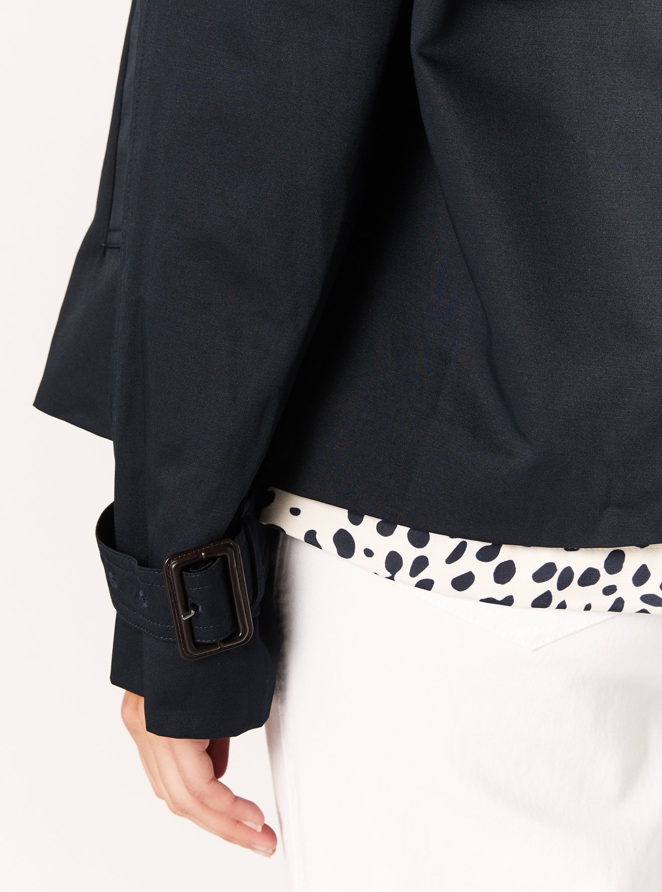 KAROLINA CROPPED TRENCH COAT