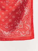 PAISLEY SQUARE SCARF