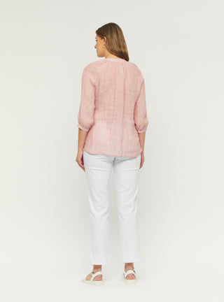 Riviera Buttoned Blouse