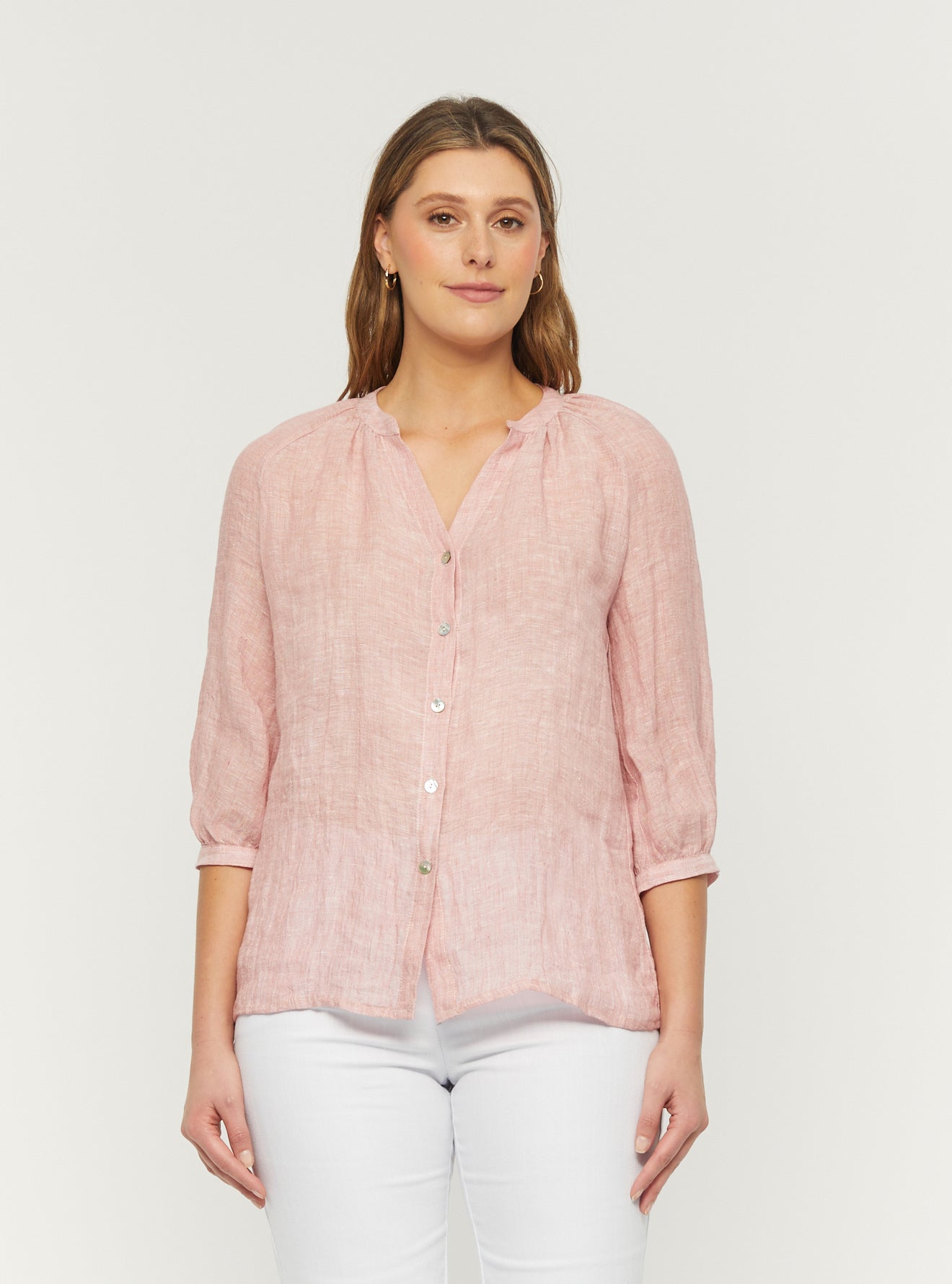 Riviera Buttoned Blouse