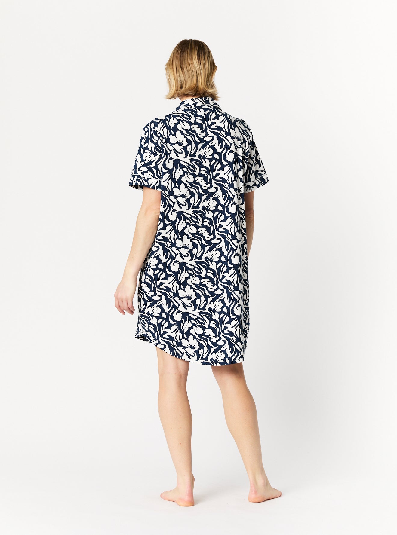 SHORT SLEEVE NIGHTDRESS