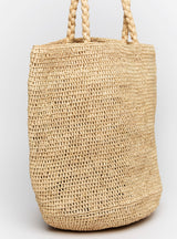 MARLOWE RAFFIA TOTE BAG