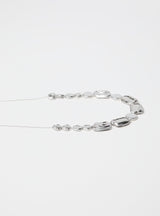 RUSTIC DISC & PEARL NECKLACE