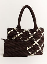 LORETTA LARGE WOVEN SHOPPER