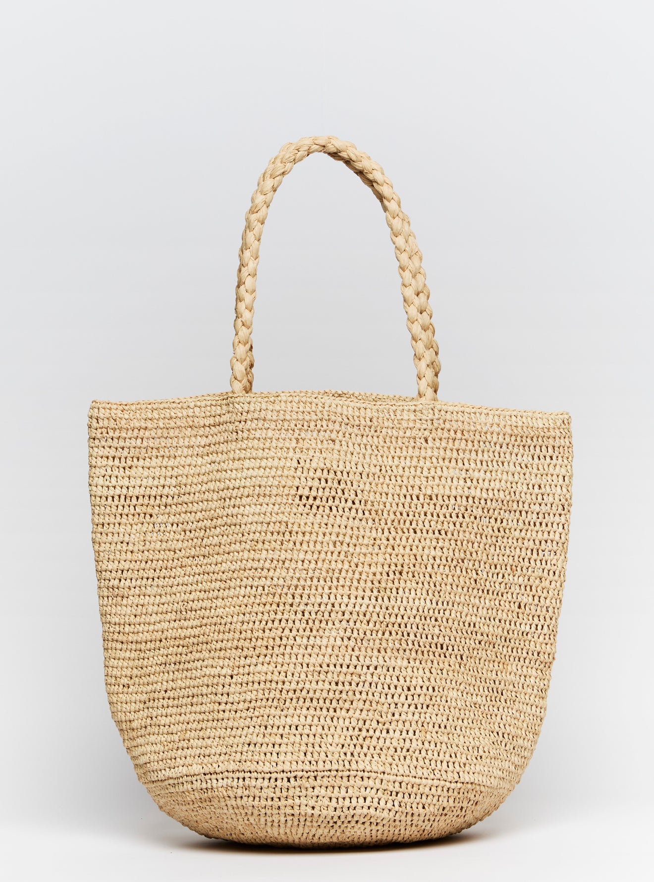 MARLOWE RAFFIA TOTE BAG
