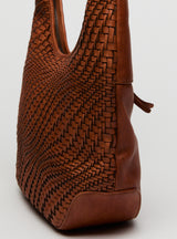 HOBART WOVEN LEATHER BAG