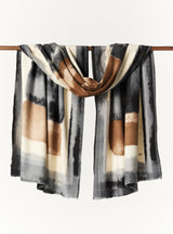 GREY-BROWN SCARF
