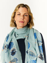 MISTY BLUE SCARF