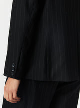 ELENA PINSTRIPE JACKET