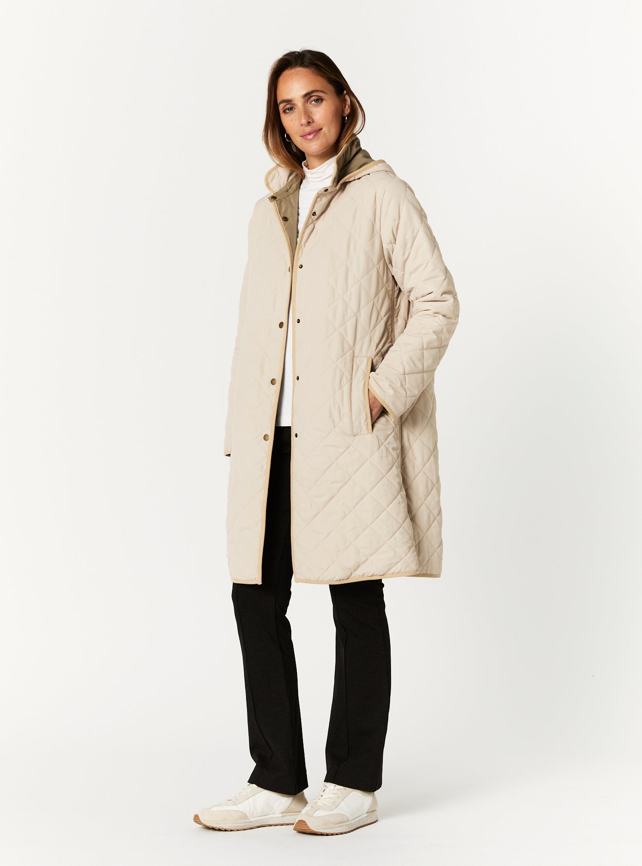KYLIE QUILTED COAT
