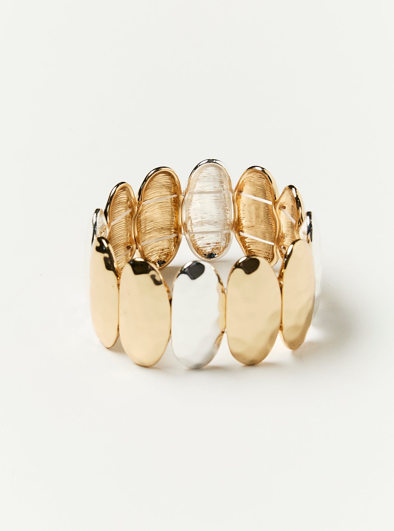 HAMMERED OVAL BRACELET