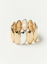 HAMMERED OVAL BRACELET