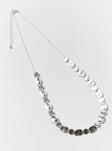 IRREGULAR DISC NECKLACE