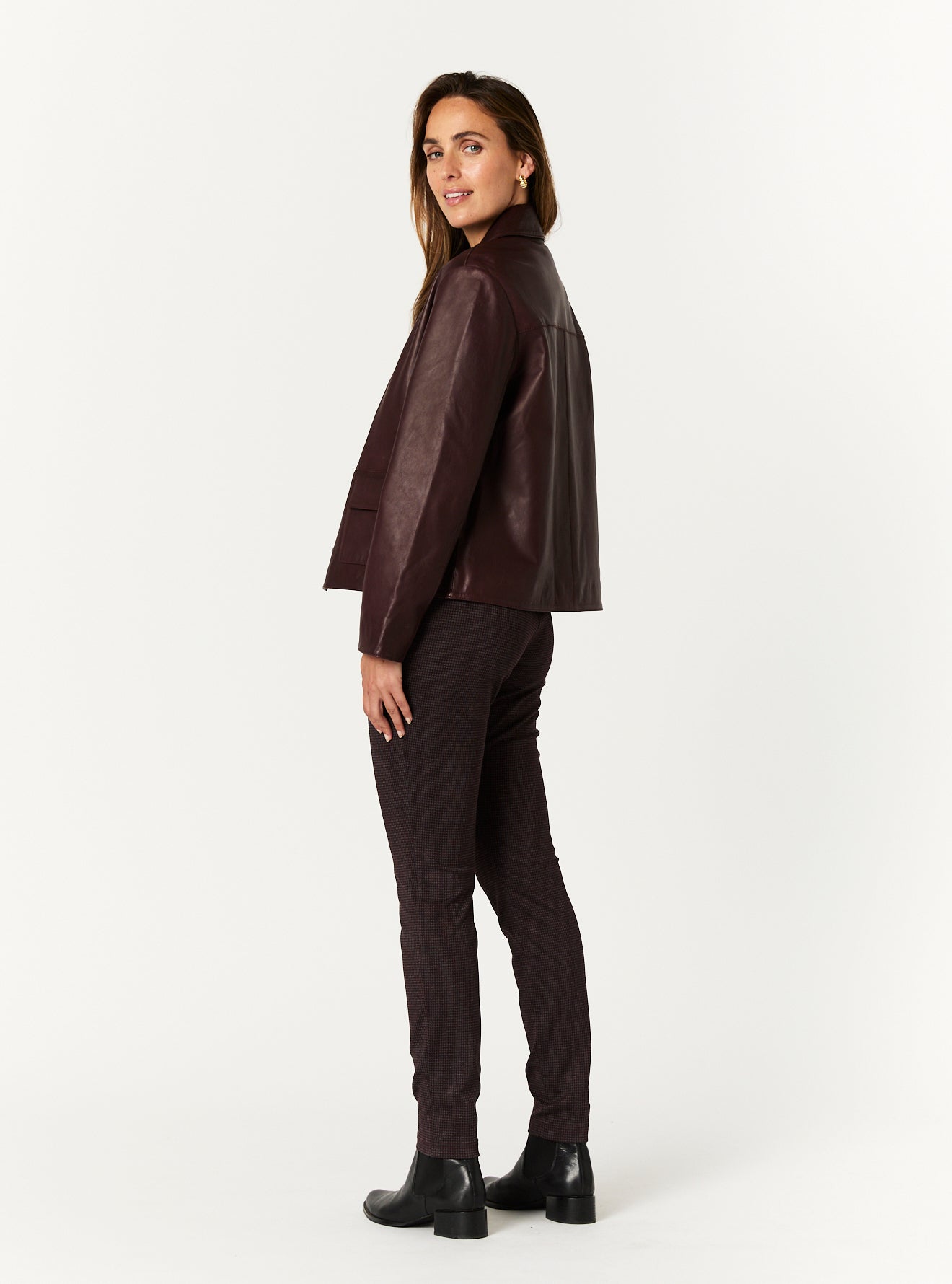 MADELINE LEATHER JACKET