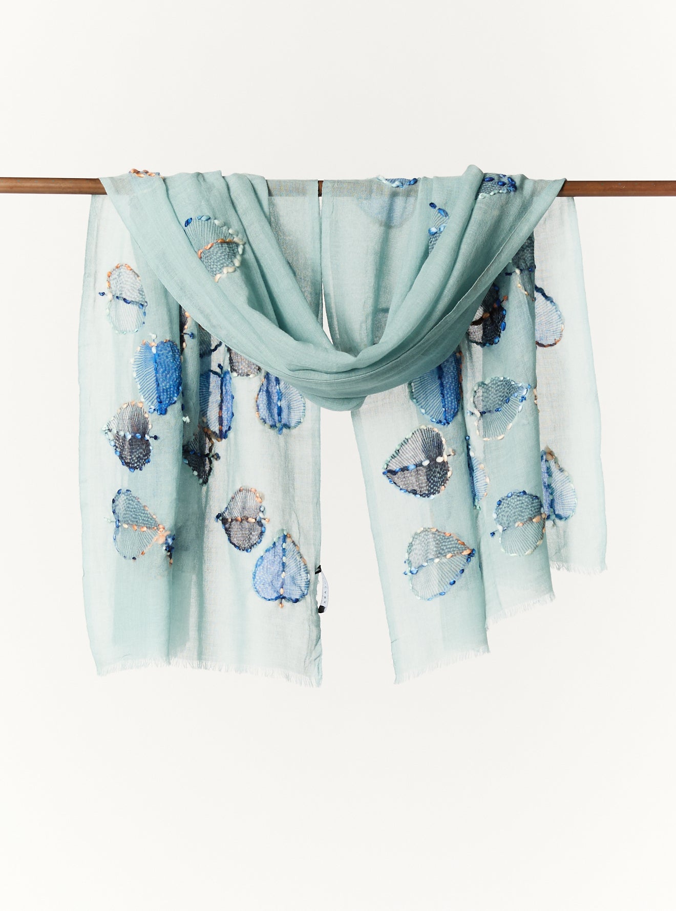 MISTY BLUE SCARF