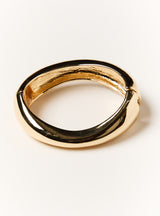 FLOW LARGE HINGED BANGLE