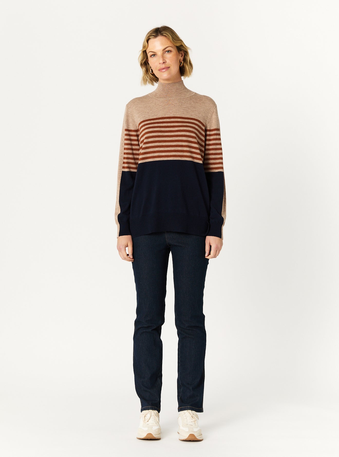 BRIDIE STRIPE SWEATER