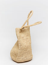 MARLOWE RAFFIA TOTE BAG