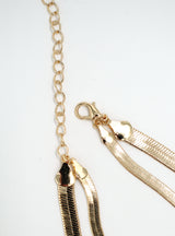 Double Herringbone Necklace