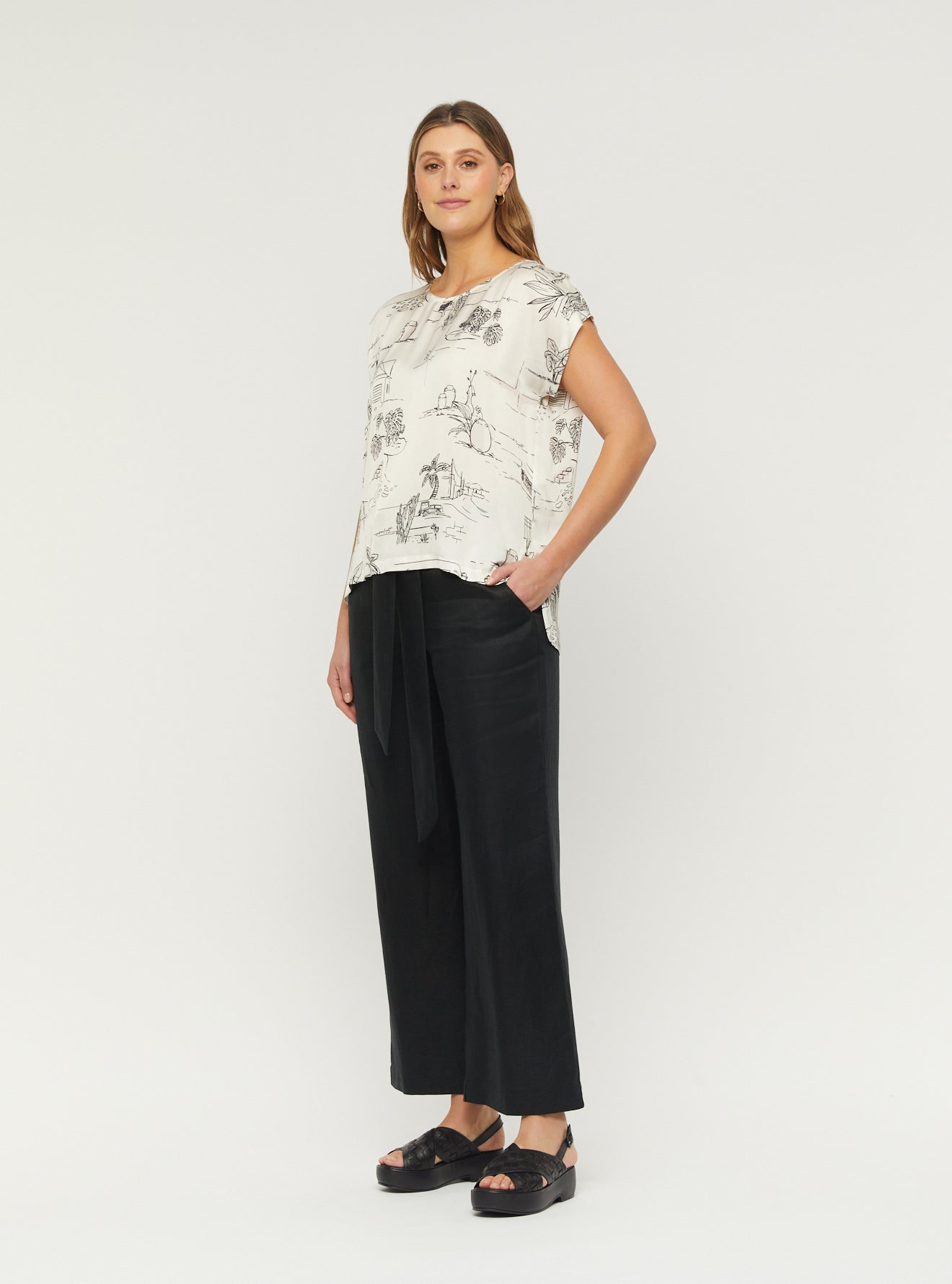 Cadi Linen Pant