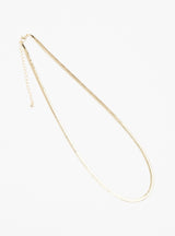 4MM HERRINGBONE CHAIN NECKLACE