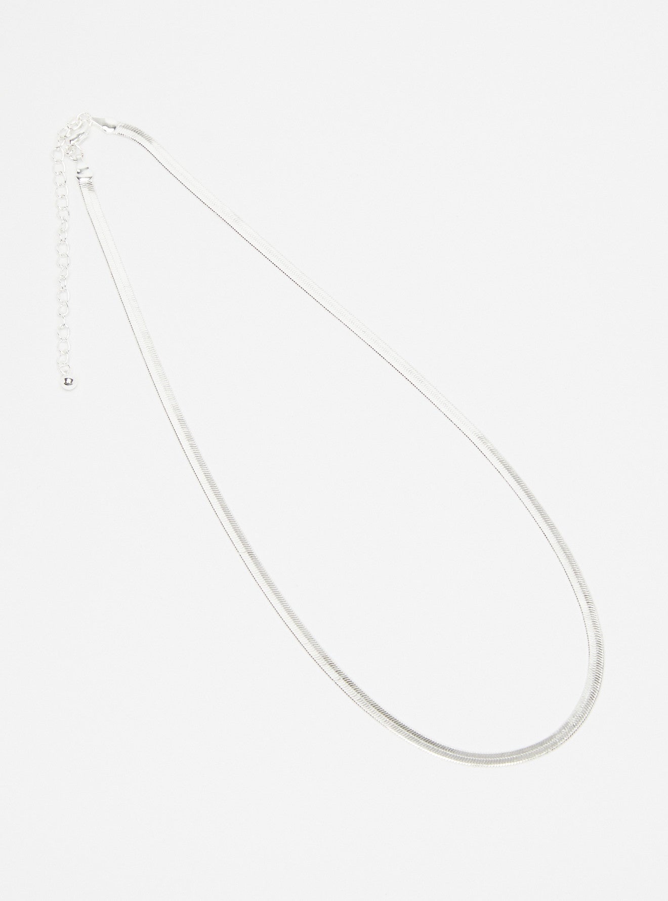 4MM HERRINGBONE CHAIN NECKLACE