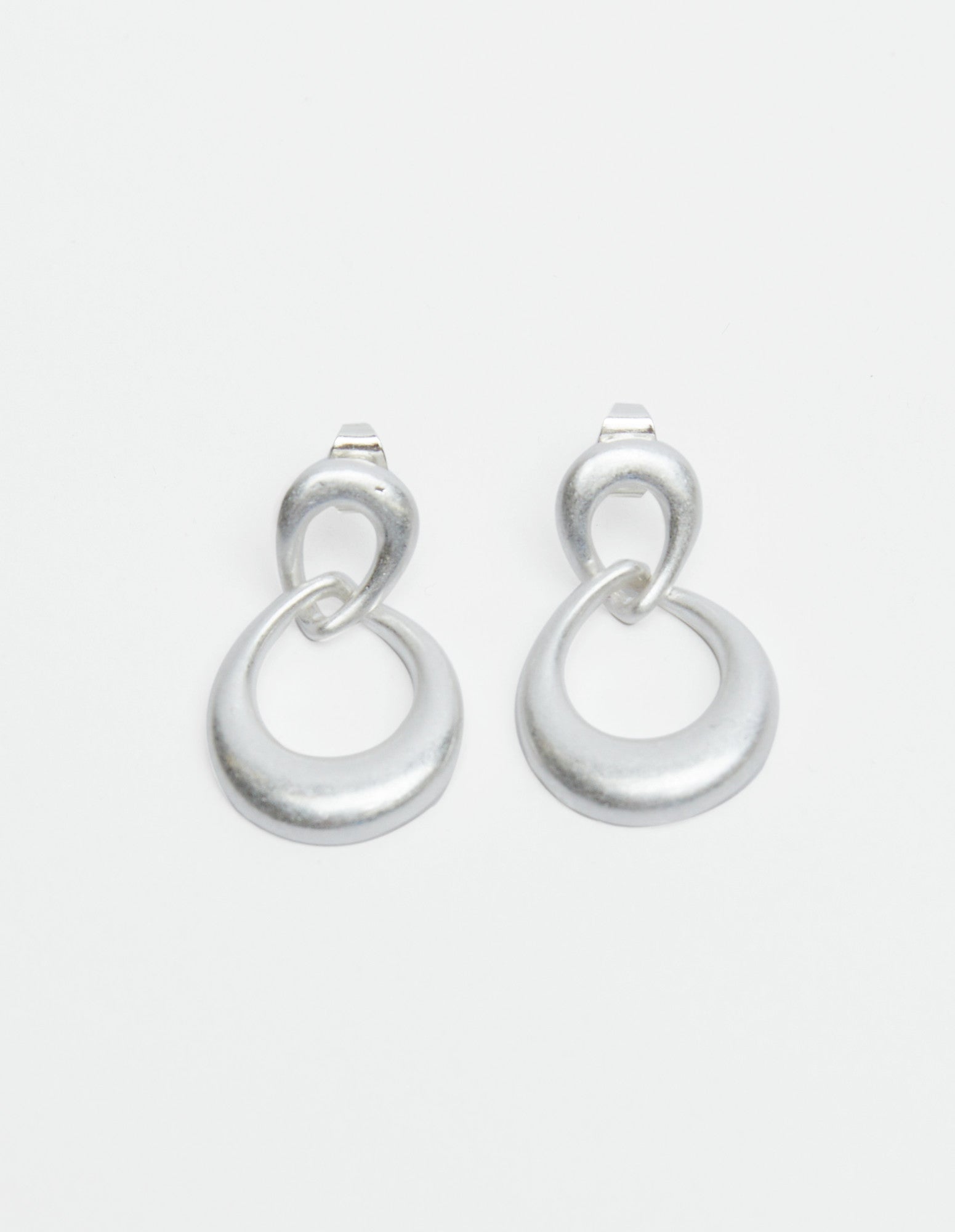 BUBBLE TEARDROP POST EARRING