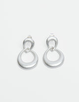 BUBBLE TEARDROP POST EARRING