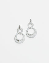 BUBBLE TEARDROP POST EARRING