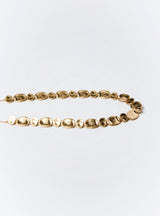 IRREGULAR DISC NECKLACE