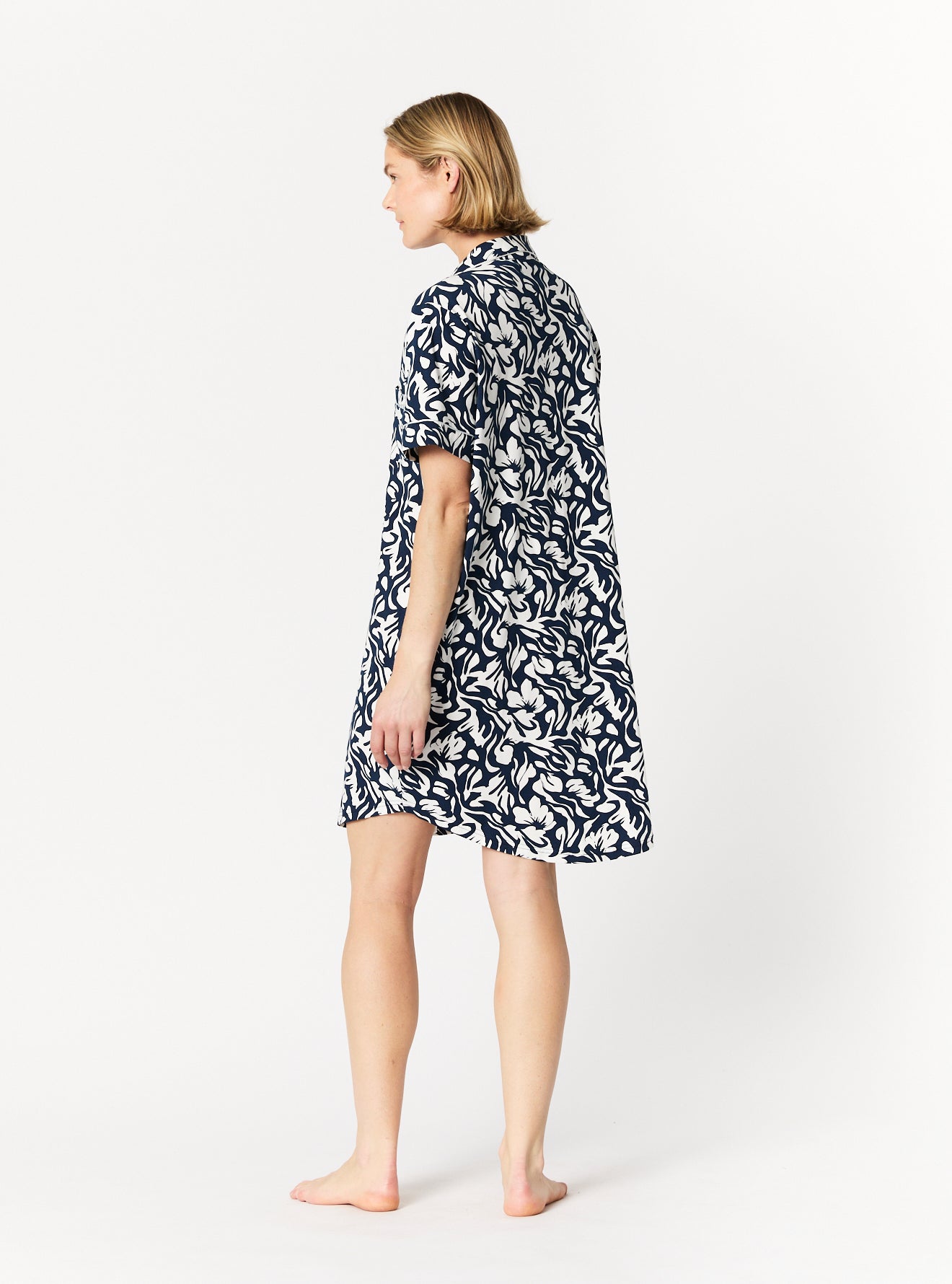 SHORT SLEEVE NIGHTDRESS