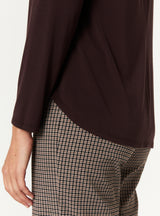 ALISON FUNNEL NECK TOP