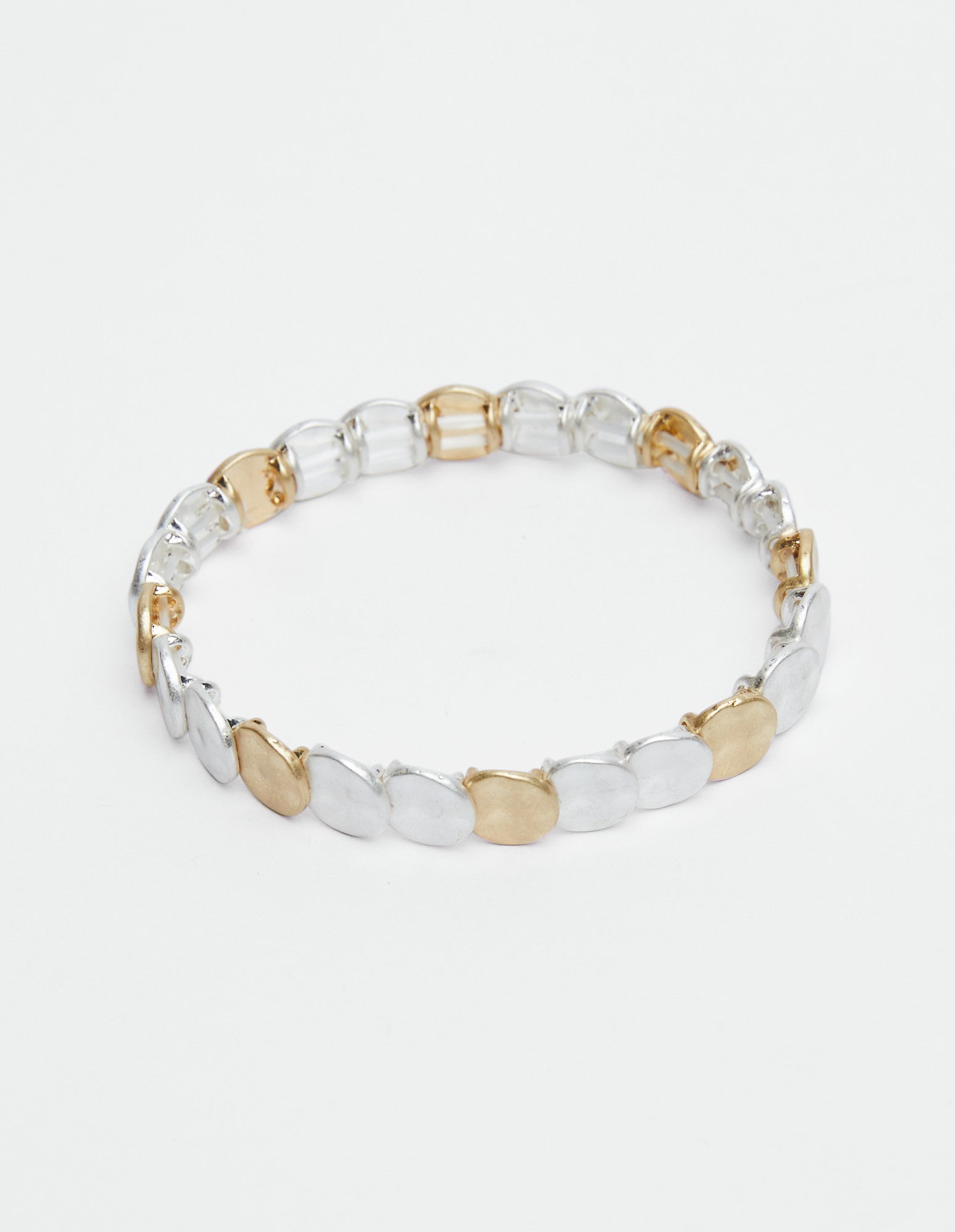 TWO TONE HAMMER BRACELET