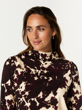 ALISON FUNNEL NECK TOP