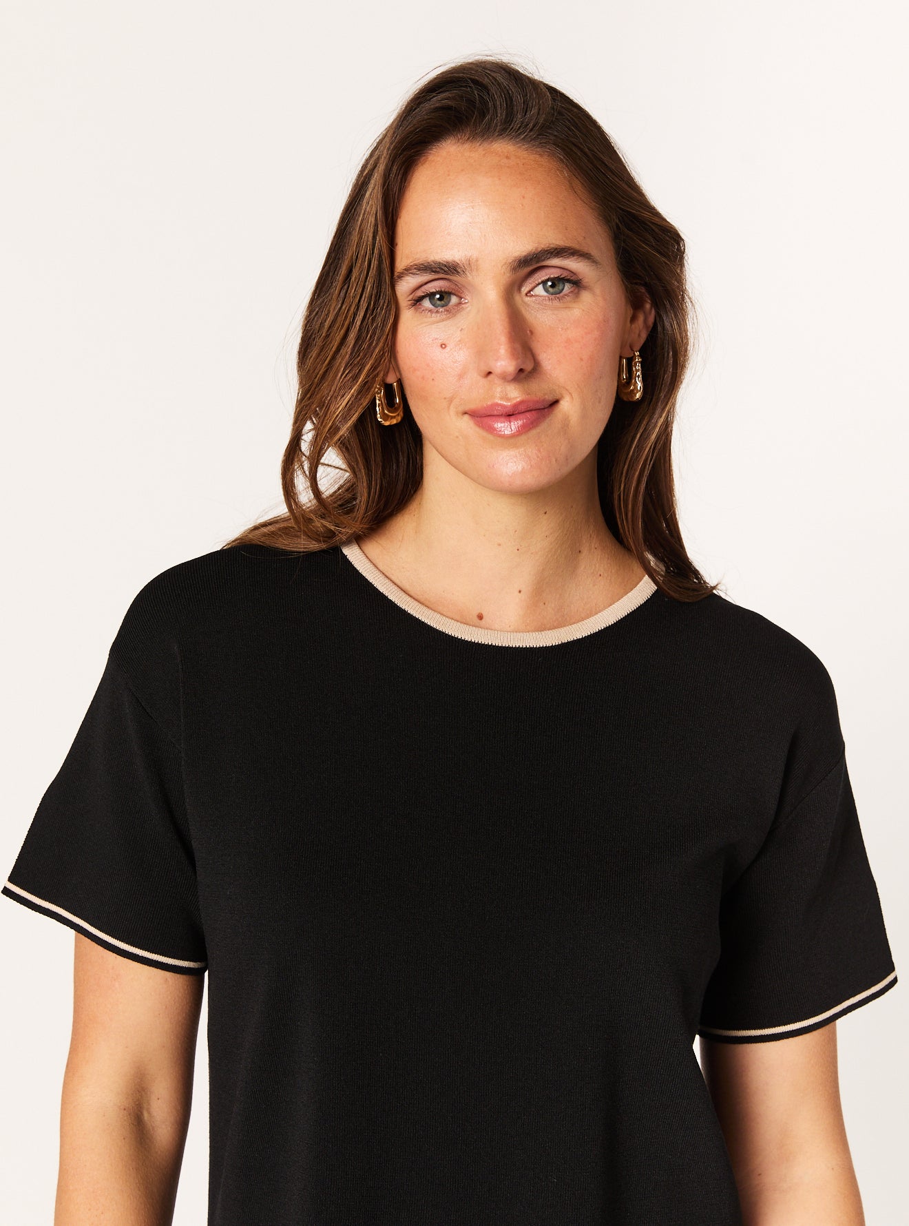 GIANNA CREW NECK TOP