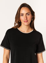 GIANNA CREW NECK TOP
