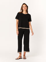 GIANNA CREW NECK TOP