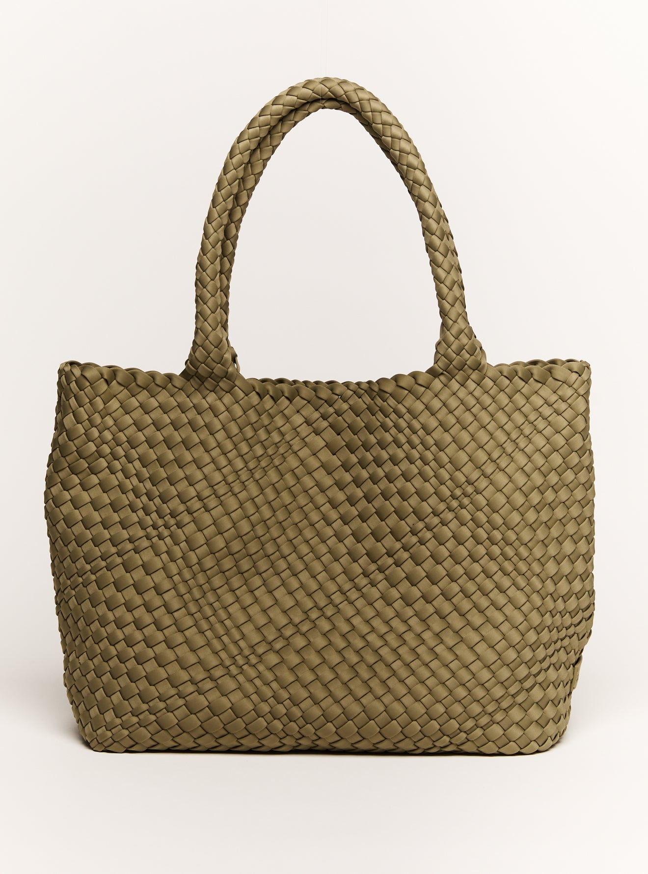 LORETTA 2PC LARGE WOVEN SHOPPER