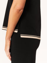 GIANNA CREW NECK TOP
