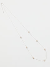 WIRE WRAPPED FRESHWATER PEARL NECKLACE